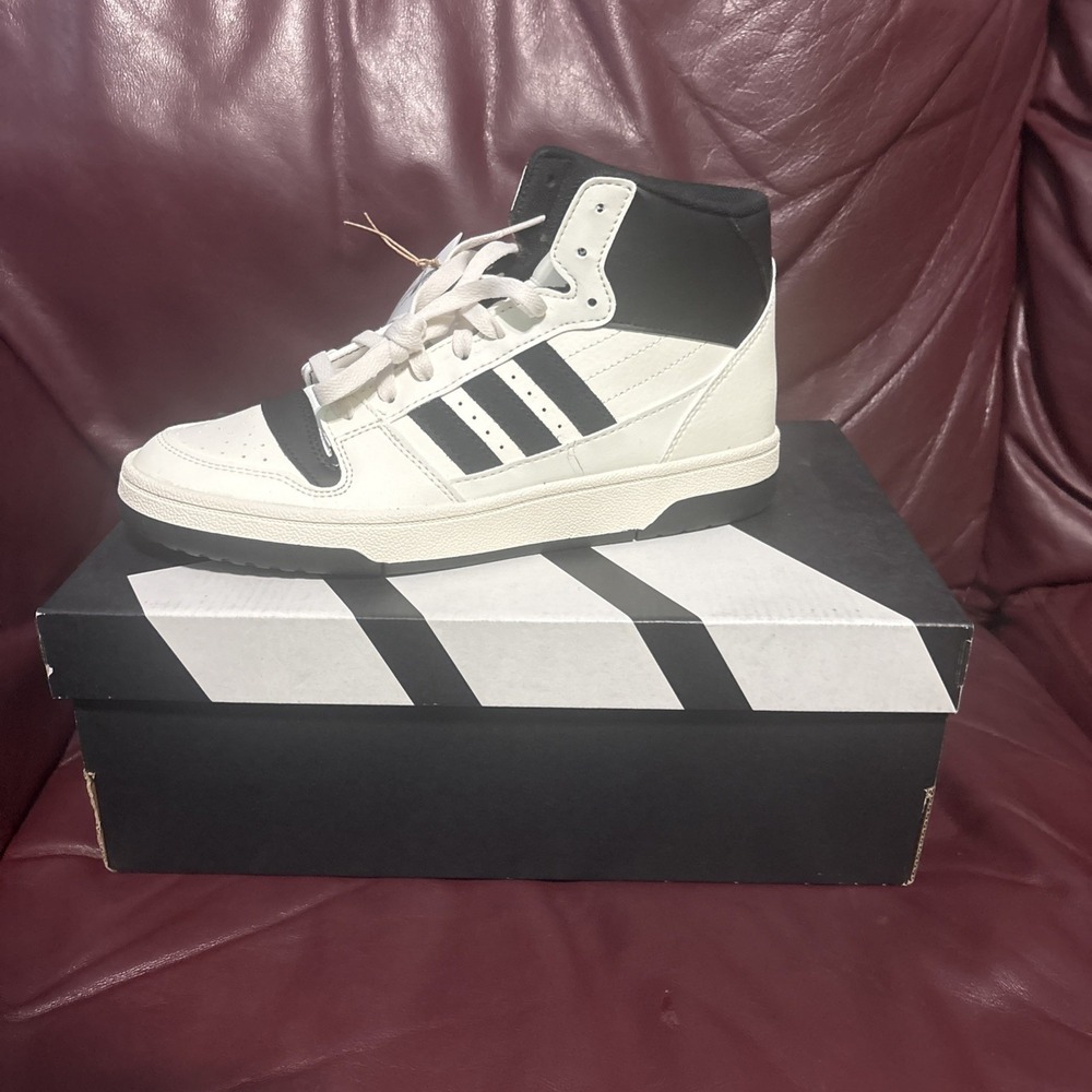 Women's Adidas‎ 8.5 Break Start Mid White Black New In Box
